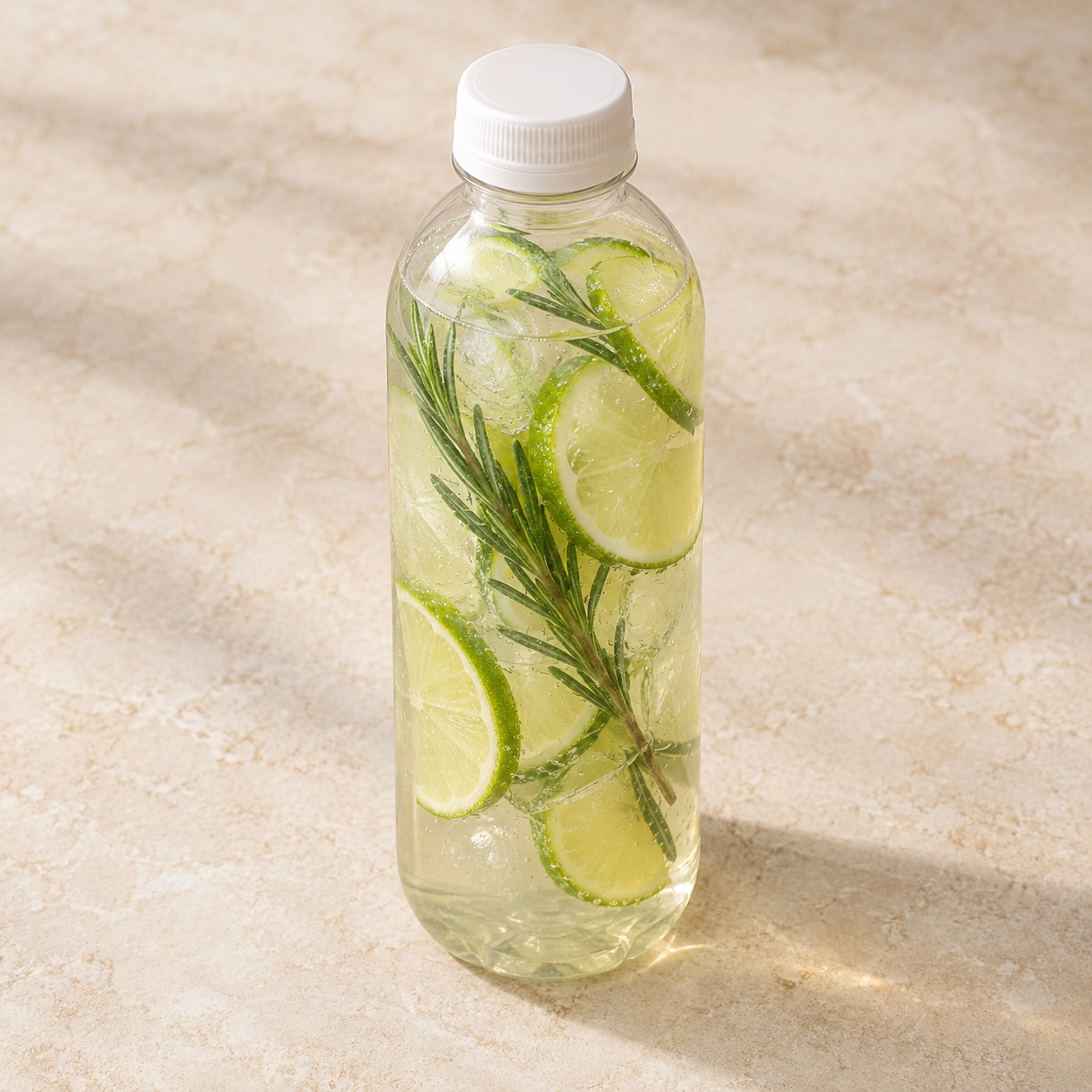 Иллюстрация: Лимонад с лаймом и розмарином, 0,5 л